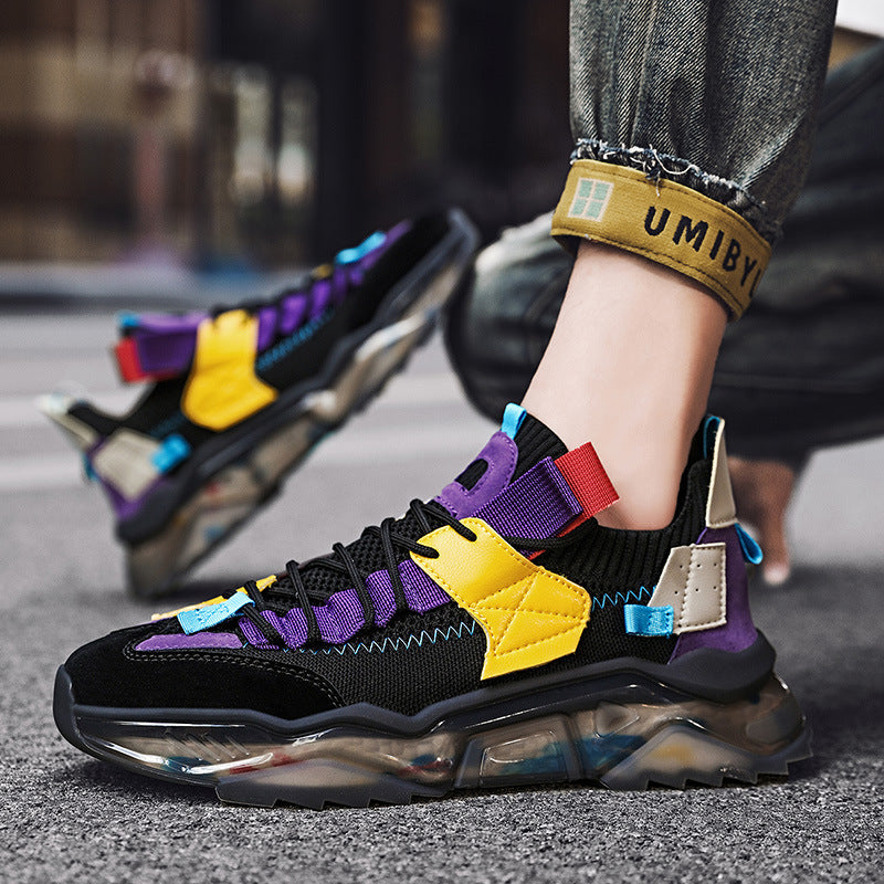 Damen Modische Outdoor-Sneaker mit atmungsaktiver Mesh-Oberfläche und rutschfester Sohle R&B