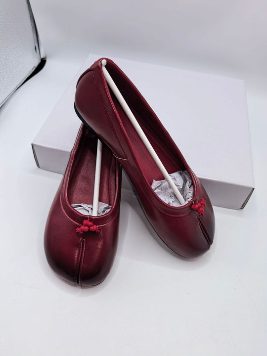 Damen Ballerinas mit elegantem Knotenakzent R&B