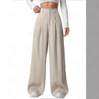 Damen Weite Bundfaltenhose EB