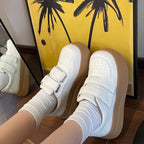 Damen Komfortable und stylische Sneaker mit Klettverschlüssen R&B