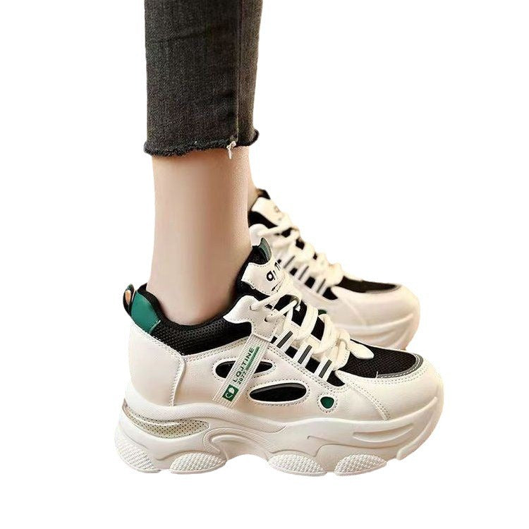Damen Sportliche Chunky Sneakers mit atmungsaktiver Mesh-Oberfläche und dämpfender Sohle R&B