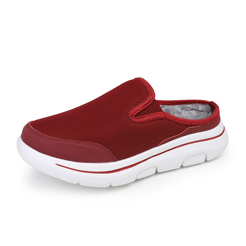 Damen Bequeme Slip-On Clogs mit kuscheligem Innenfutter R&B