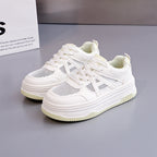 Damen Modische Sneakers mit extra dicker Sohle R&B