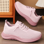 Damen Atmungsaktive Freizeitsneaker mit flexiblem Obermaterial und innovativer Dämpfung