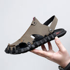 Damen freizeitorientierte Sandalen mit rutschfester Sohle und verstellbarem Riemen R&B