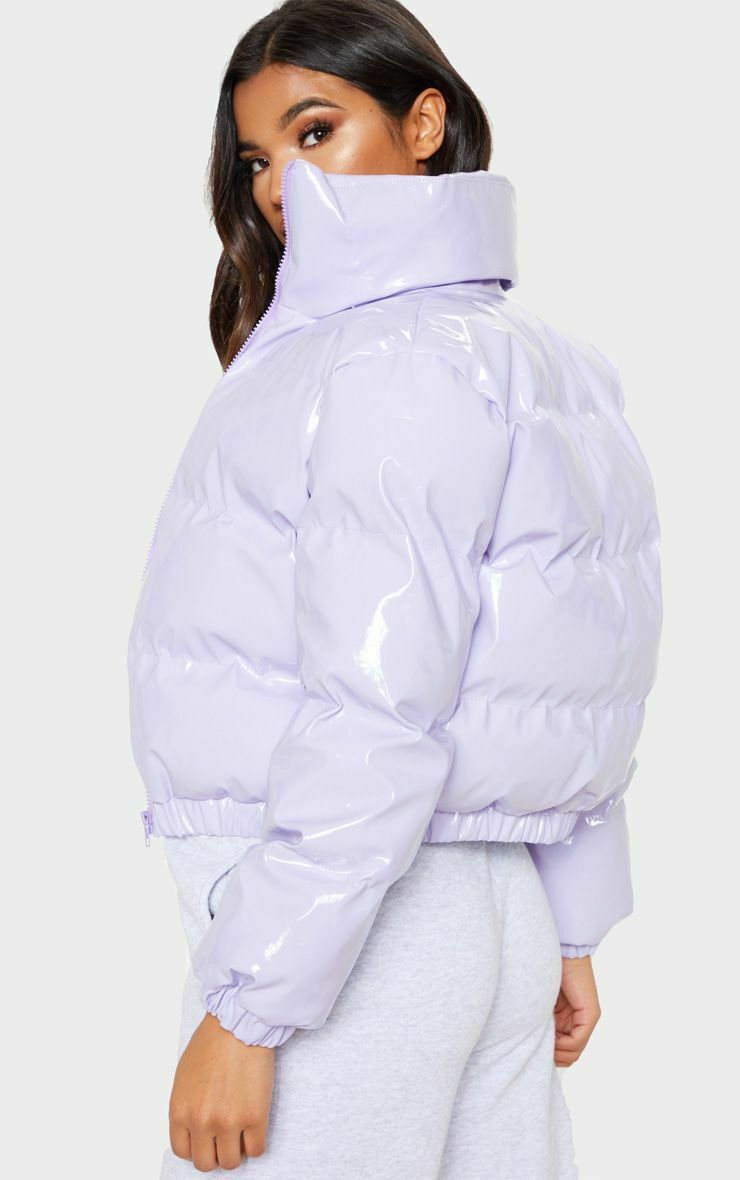 Damen Glänzende Kurzdaunenjacke R&B