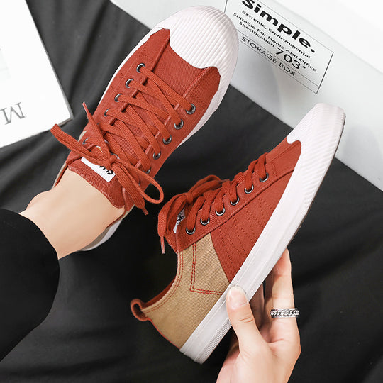 Damen modische Freizeitsneakers mit strapazierfähigem Obermaterial R&B