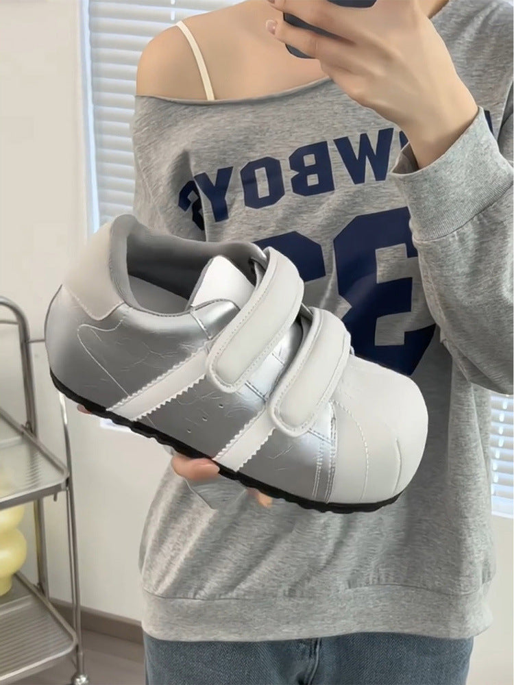 Damen Sportliche Sneaker mit verstellbarem Klettverschluss und gepolsterter Innensohle R&B