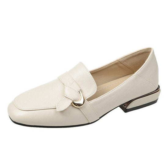 Damen elegante Loafers mit modischem Zierschmuck R&B