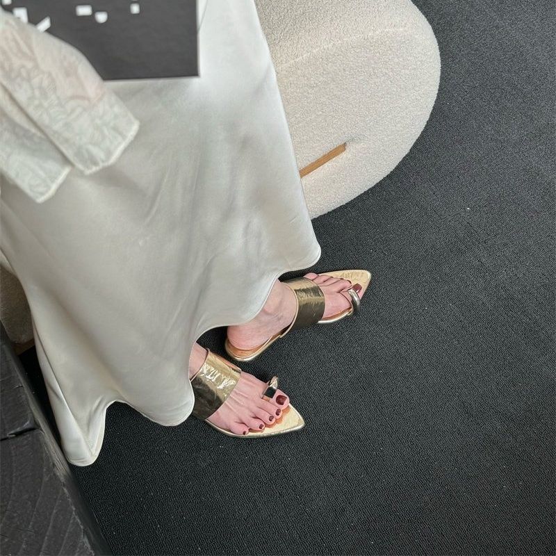 Damen elegante Mules mit innovativem Design R&B
