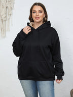 Damen Kapuzenpullover mit kuscheligem Innenfutter und oversized Passform R&B