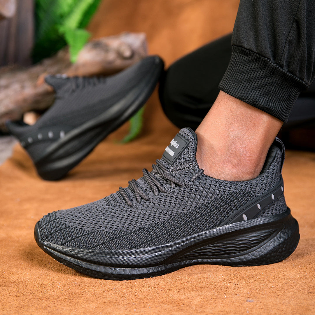 Herren Bequeme und atmungsaktive Sneakers mit stoßdämpfender Sohle R&B