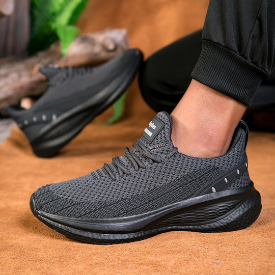 Herren Bequeme und atmungsaktive Sneakers mit stoßdämpfender Sohle R&B