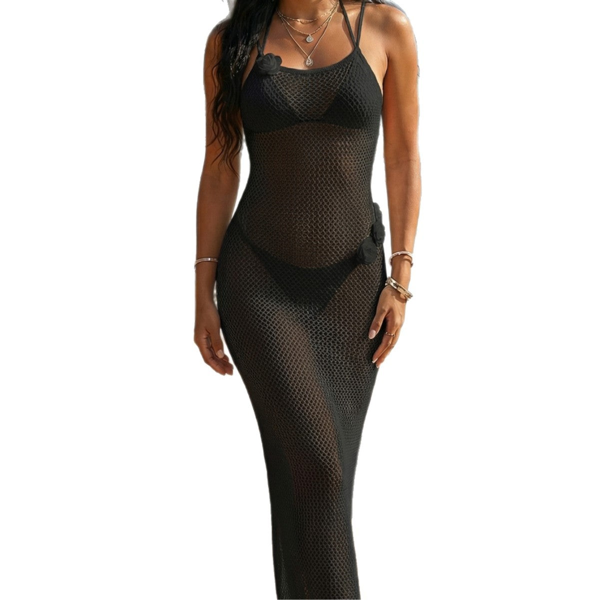 Damen Strandsarong im modischen Netzdesign R&B