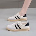 Damen Sportliche Sneakers mit modischen Streifen und dämpfender Sohle