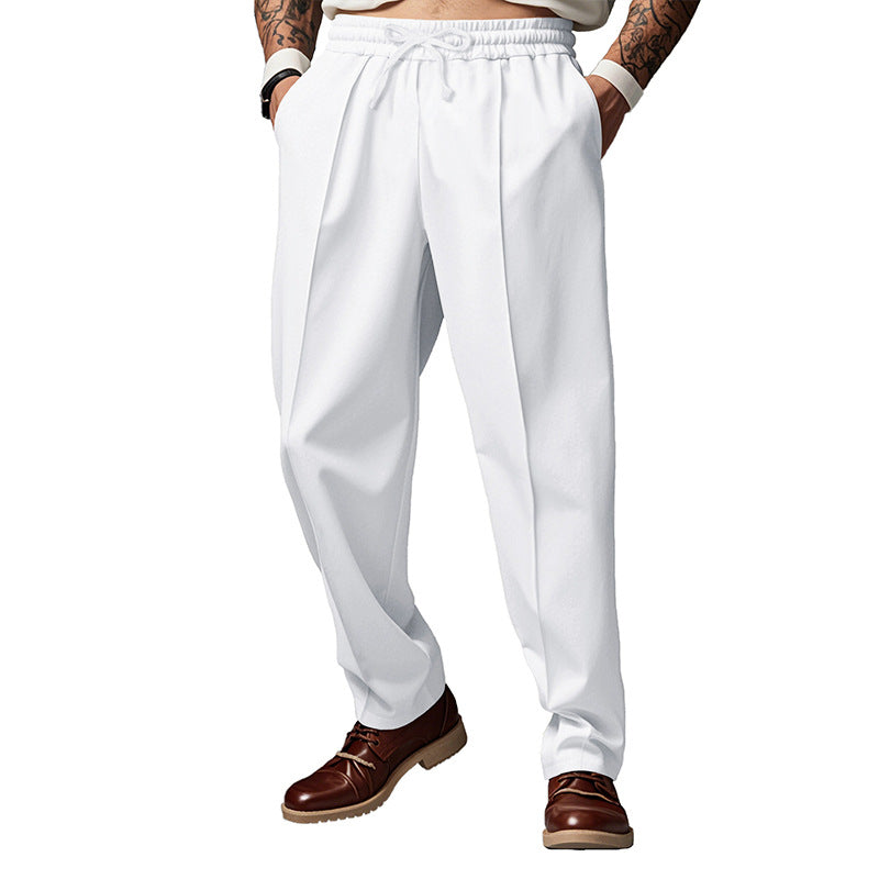 Damen modische Sweatpants mit dehnbarem Bund und seitlichen Eingrifftaschen R&B