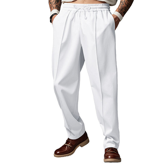 Herren nan sportliche Jogginghose mit elastischem Bund und vorderer Mittelnaht R&B