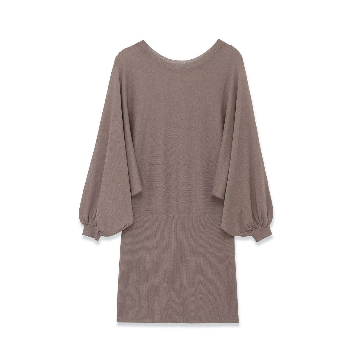 Damen lässiges Oversized-Kleid R&B