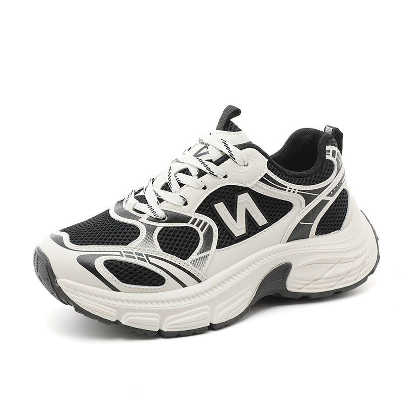 Damen Sportliche Laufschuhe mit atmungsaktivem Mesh-Obermaterial und dämpfender Sohle R&B