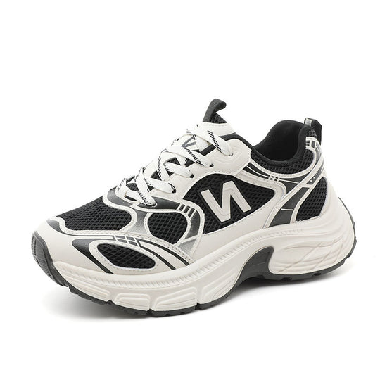 Damen Sportliche Laufschuhe mit atmungsaktivem Mesh-Obermaterial und dämpfender Sohle R&B
