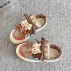 Damen Verspielte Freizeit Sneakers mit kuscheligen Tierdetails