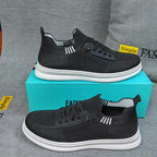 Damen Atmungsaktive Sport Sneakers mit originellem Zipper-Design R&B