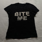 Damen T-Shirt mit auffälligem Statement-Druck R&B