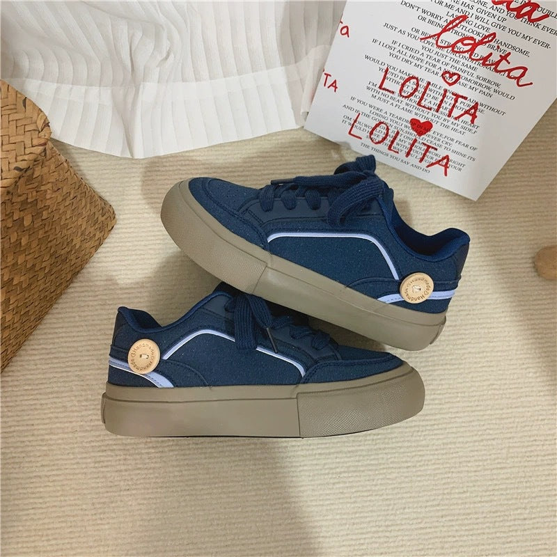 Damen Modische Sneakers mit atmungsaktiver Obermaterialstruktur und bequemem Dämpfungssystem R&B