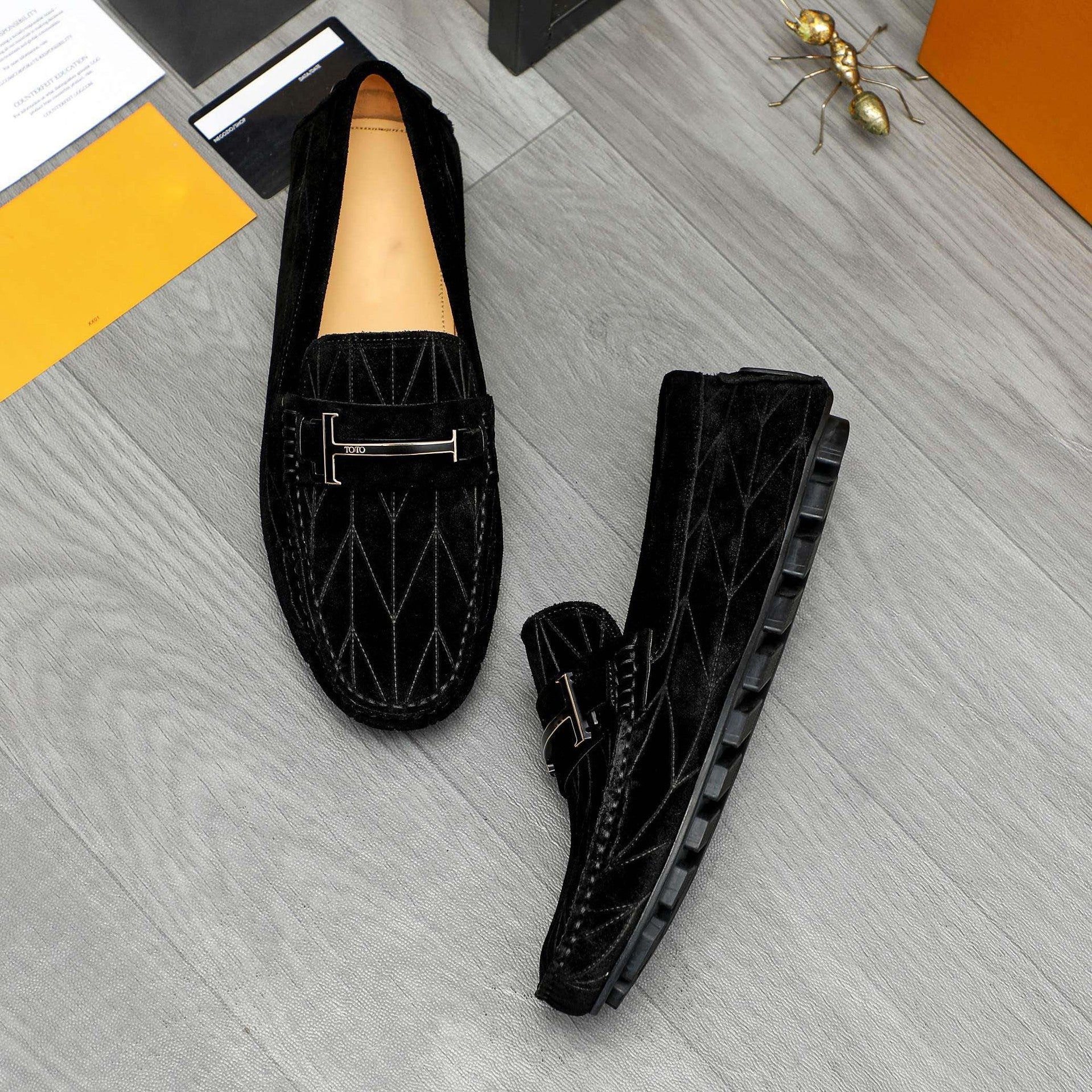 Damen Mokassin mit eleganter Ziernaht und komfortabler Sohle R&B