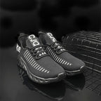 Damen Sportliche Strick-Sneakers mit Flexiblem Dämpfungssystem R&B