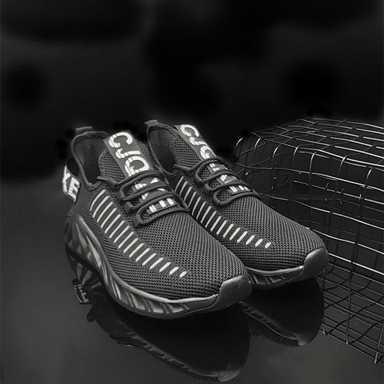 Damen Sportliche Strick-Sneakers mit Flexiblem Dämpfungssystem R&B