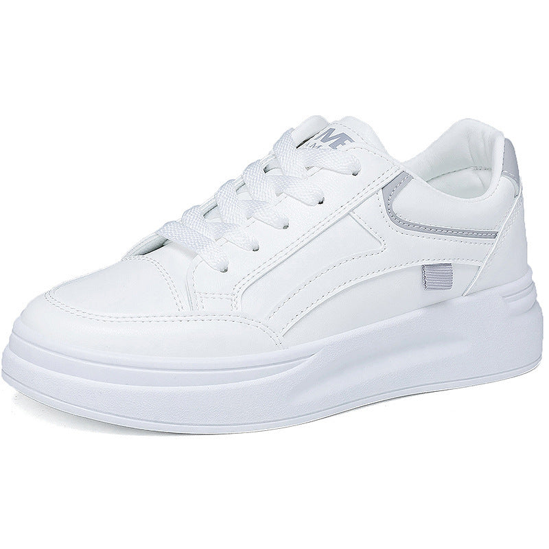 Damen Sportliche Sneakers mit dicker Sohle und weichem Innenfutter