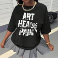 Damen T-Shirt mit kreativem grafischen Spruch R&B