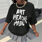 Damen T-Shirt mit kreativem grafischen Spruch R&B