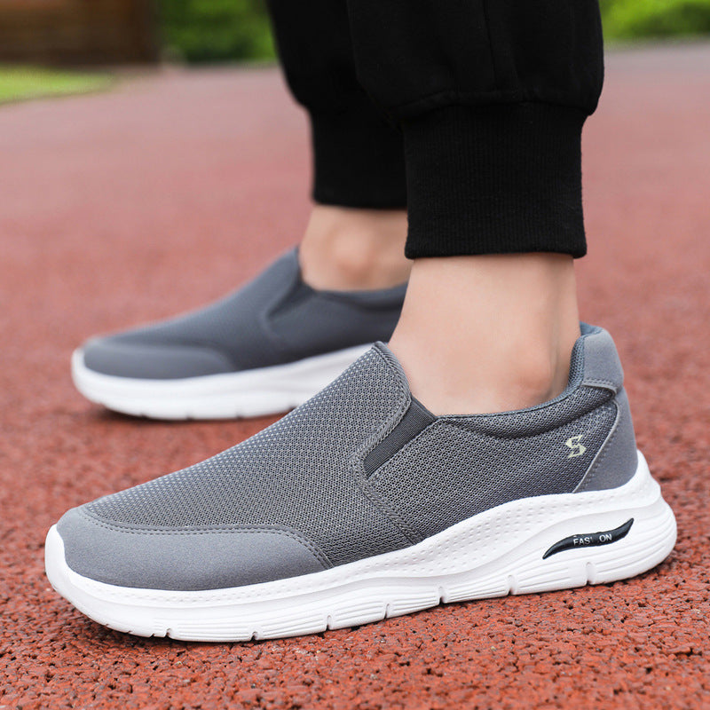 Damen bequeme Slip-On Sneakers R&B