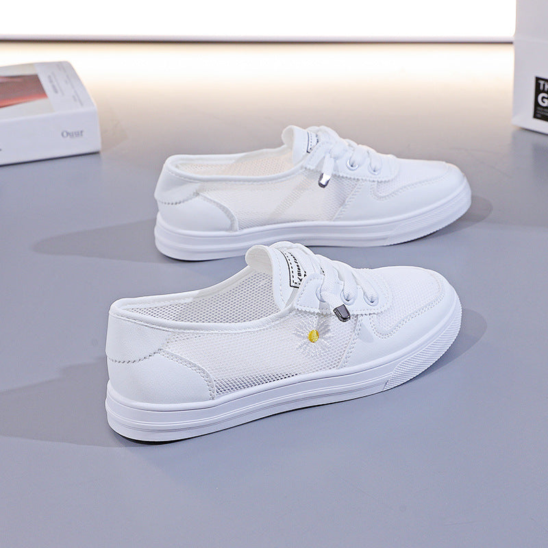 Damen Luftige Mesh-Sneaker mit elastischem Schnürsystem R&B