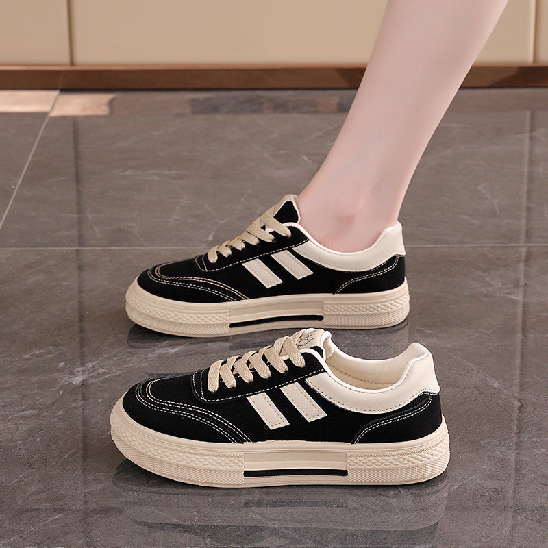 Damen Sportliche Sneakers mit kontrastierendem Design und bequemer Laufsohle R&B