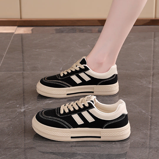 Damen Sportliche Sneakers mit kontrastierendem Design und bequemer Laufsohle R&B