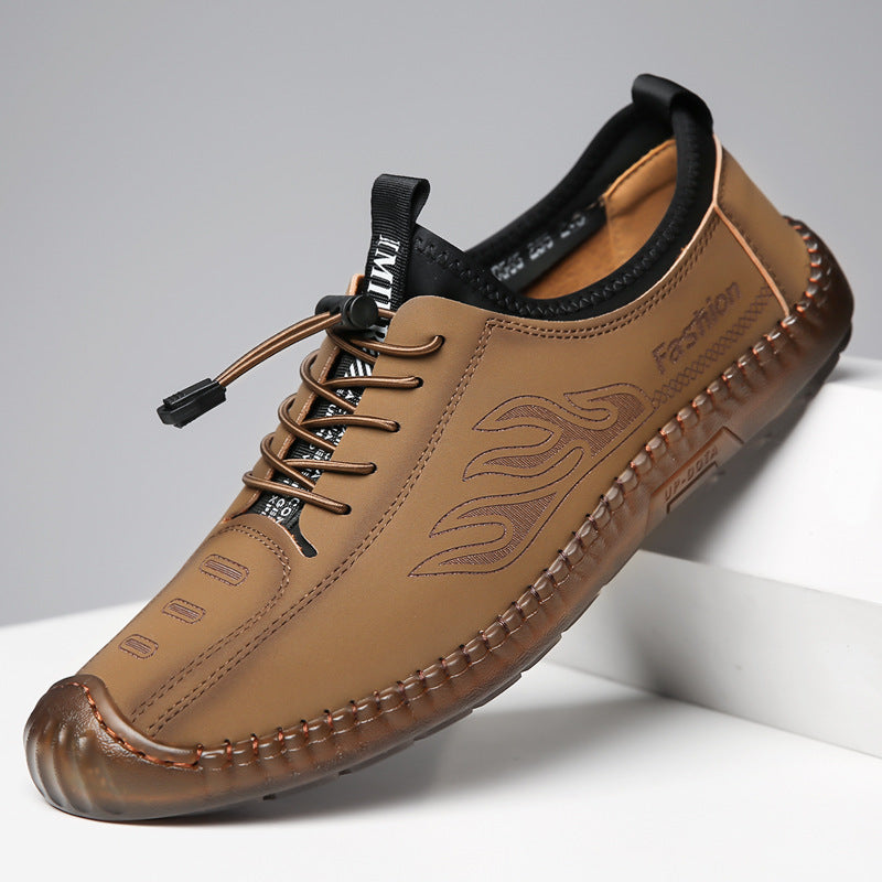 Damen Bequeme Sport-Casual Sneakers mit elastischen Schnürsenkeln R&B