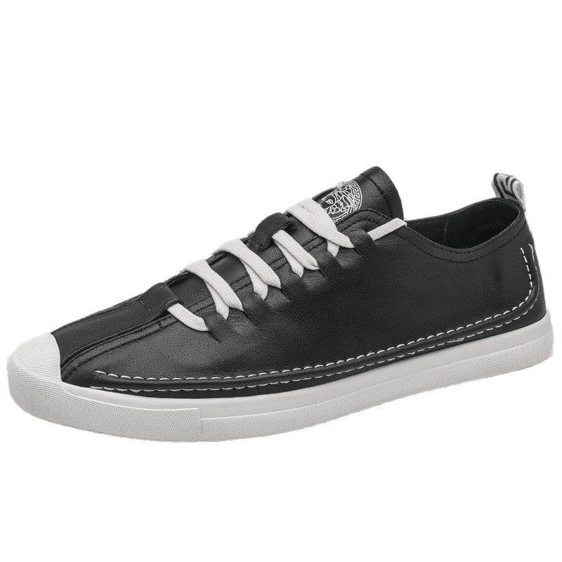 Damen Modische Sneakers mit hochwertiger Leder-Oberfläche und bequemem Innenfutter R&B
