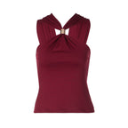 Damen Elegantes Crop-Top mit innovativem Halterdesign R&B