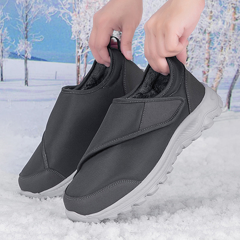 Damen Warmfutter Sneaker mit praktischem Klettverschluss R&B