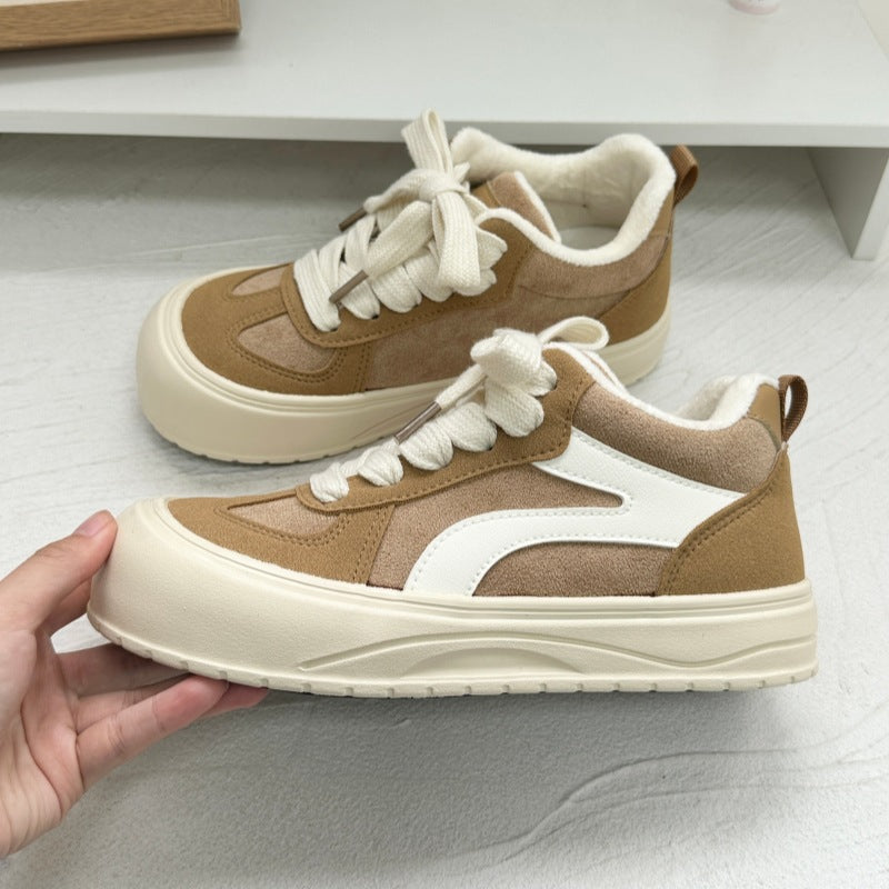 Damen Komfortable Sneakers mit weichem Innenfutter und sportlichem Design