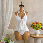 Damen eleganter Tankini mit raffinierten Details R&B