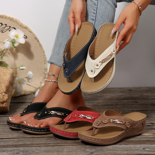 Damen Komfortable Entspannungs-Sandalen mit modischem Design R&B