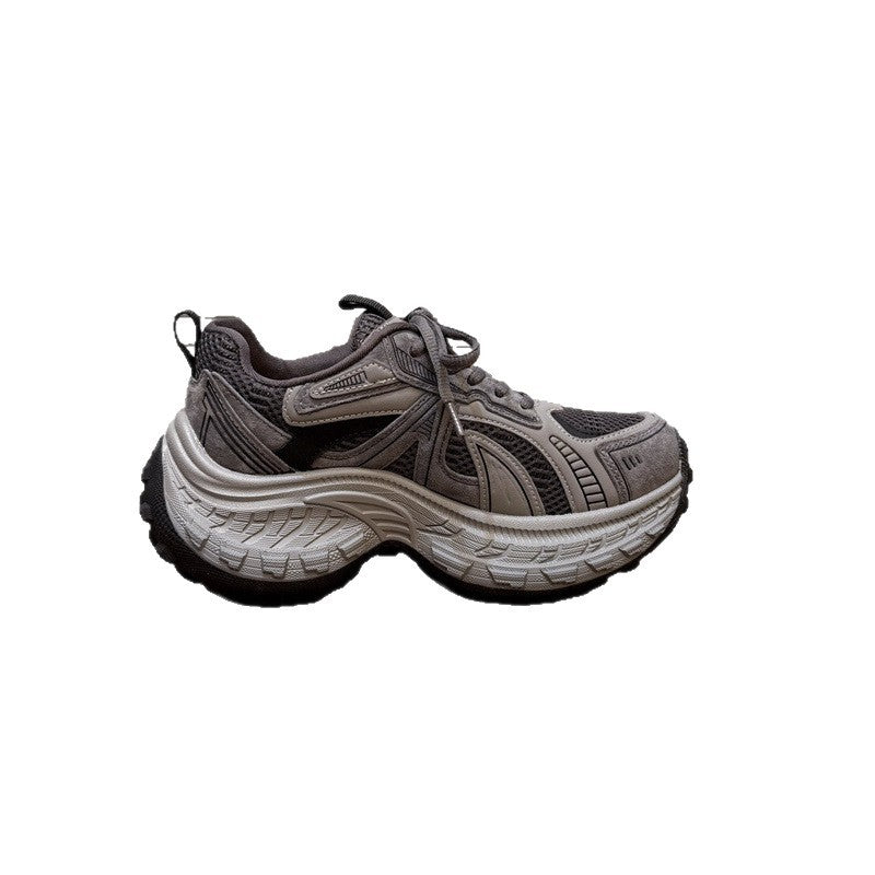Damen Sportliche Lauf- und Freizeitschuhe mit atmungsaktiver Obermaterialstruktur und dämpfender Sohle R&B