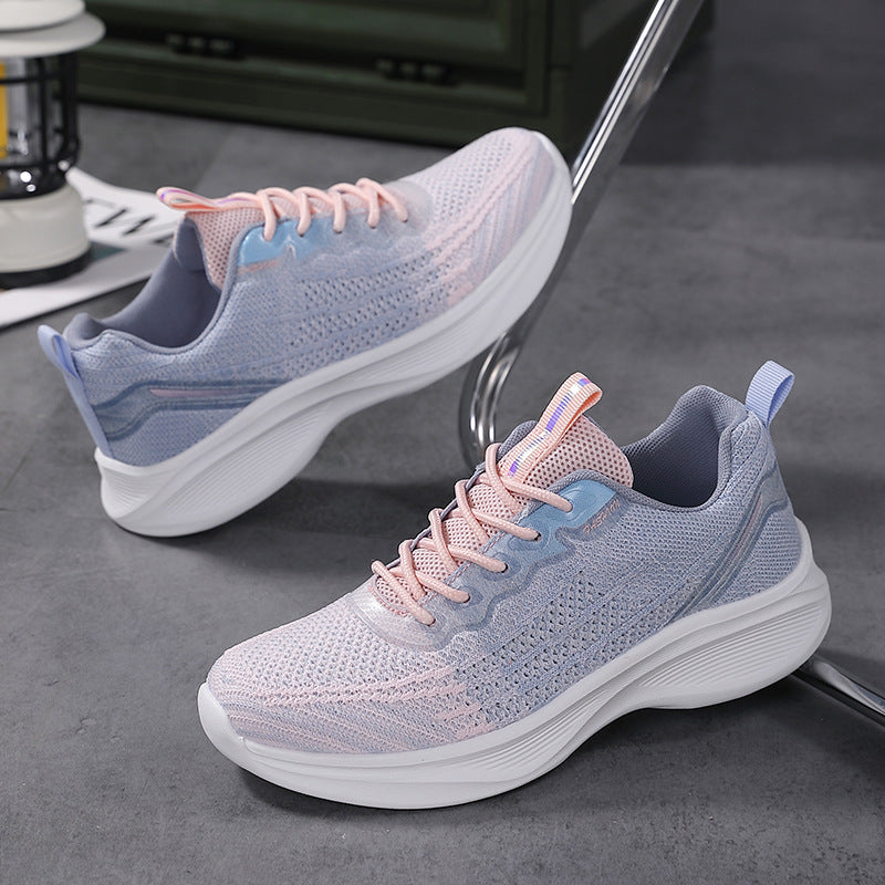 Damen Sportliche Laufschuhe mit atmungsaktiver Mesh-Konstruktion und bequemer Dämpfung R&B