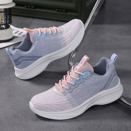 Damen Sportliche Laufschuhe mit atmungsaktiver Mesh-Konstruktion und bequemer Dämpfung R&B