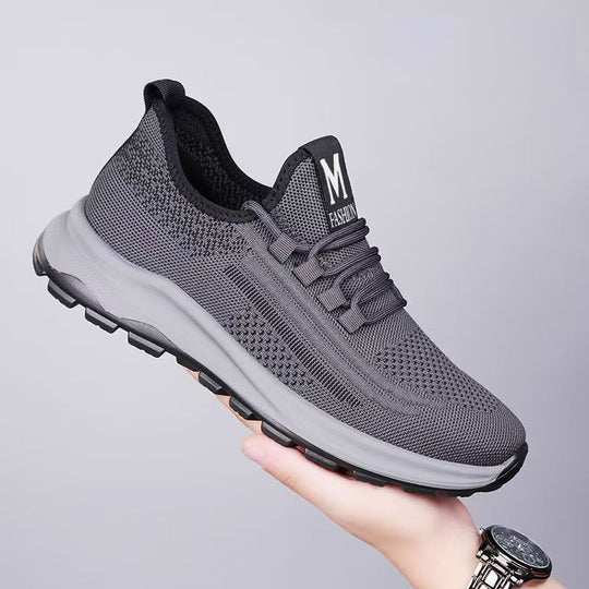 Damen Sportliche Laufschuhe mit atmungsaktiver Mesh-Oberfläche und dämpfender Sohle R&B