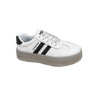 Damen Plateau Sneakers mit elegantem Design und rutschfester Sohle R&B